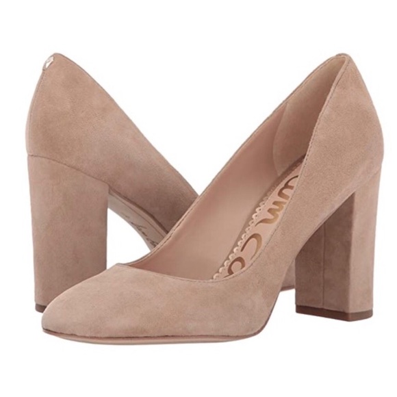 Sam Edelman Shoes - Sam Edelman Stillson Pink Suede Pumps
